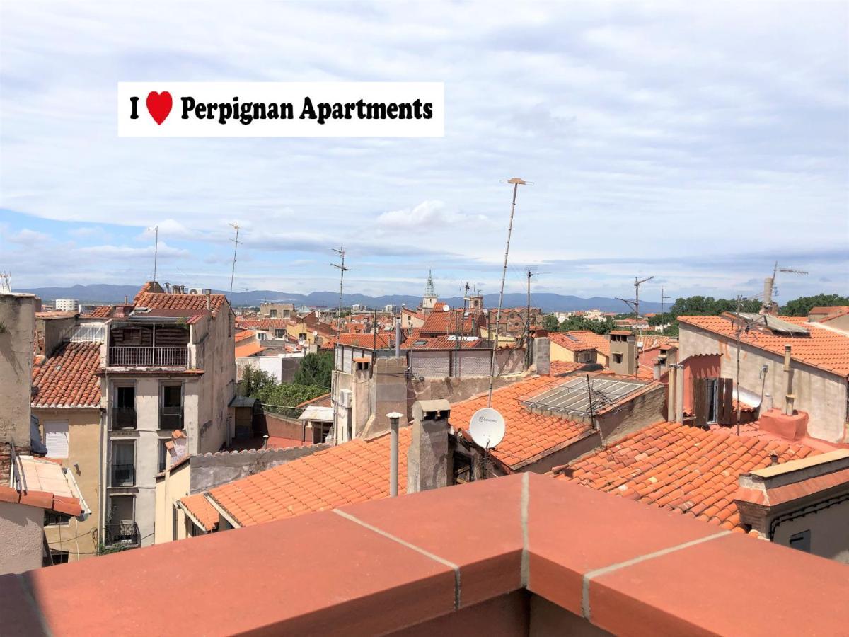 I Love Perpignan Duplex Terrasse Kültér fotó